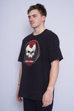 Polera Print negro Harley Davidson Talla XL 2