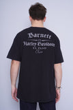 Polera Print negro Harley Davidson Talla XL 3