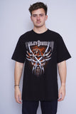 Polera Print negro Harley Davidson Talla XL 1