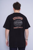 Polera Print negro Harley Davidson Talla XL 3