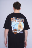 Polera Print negro Harley Davidson Talla XL 3