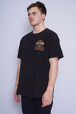 Polera Print negro Harley Davidson Talla XL 2