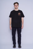 Polera Print negro Harley Davidson Talla XL 4