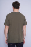 Polera Print verde Harley Davidson Talla L 3