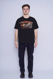 Polera Print negro Harley Davidson Talla XL 4