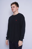 Polera Print negro Polo Ralph Lauren Talla L 2