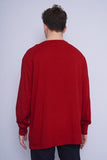Polera Print rojo Polo Ralph Lauren Talla XL 3