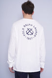 Polera Print blanco Polo Ralph Lauren Talla XL 3