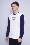 Polera Print bicolor Polo Ralph Lauren Talla XL 2