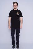 Polera Print negro Harley Davidson Talla L 4