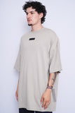 Polera Print beige essentials Talla M 2