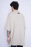 Polera Print beige essentials Talla M 3