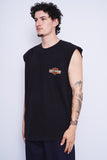 Polera Print negro Harley Davidson Talla XL 2