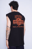 Polera Print negro Harley Davidson Talla XL 3