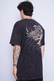 Polera Print grafito Harley Davidson Talla L 3