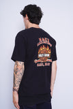 Polera Print negro Harley Davidson Talla L 3