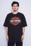 Polera Print negro Harley Davidson Talla XXXL 1