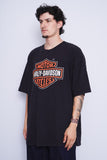 Polera Print negro Harley Davidson Talla XXXL 2