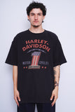 Polera Print negro Harley Davidson Talla XXL 1