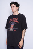 Polera Print negro Harley Davidson Talla XXL 2