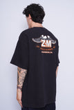 Polera Print negro Harley Davidson Talla XXL 3