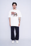 Polera Print blanco Harley Davidson Talla XXL 4