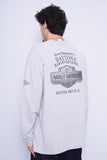 Polera Print gris Harley Davidson Talla XL 3