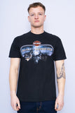 Polera Print negro Harley Davidson Talla M 1