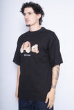 Polera Print negro PALM ANGELS Talla M 2
