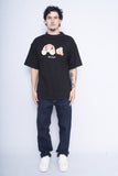 Polera Print negro PALM ANGELS Talla M 4
