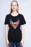 Polera Print negro harley davidson Talla M 1
