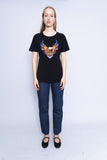 Polera Print negro harley davidson Talla M 4