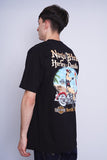 Polera Print negro Harley Davidson Talla L 3