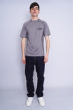 Polera Print gris Harley Davidson Talla M 4