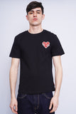 Polera Print negro members only Talla S 1