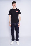 Polera Print negro members only Talla S 4