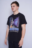 Polera Print negro cedar point Talla L 2