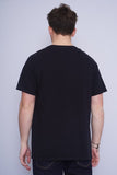 Polera Print negro cedar point Talla L 3