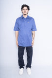 Polera Print celeste lacoste Talla XL 4