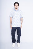 Polera Print bicolor penguin Talla XL 4