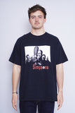 Polera Print negro fruit of the loom Talla XL 1