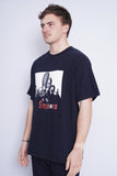 Polera Print negro fruit of the loom Talla XL 2