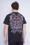 Polera Print negro indigo 30 Talla L 3