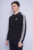 Polera Print negro ADIDAS Talla M 2