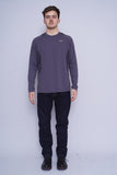 Polera Print gris asics Talla XL 4