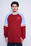 Polera Print bicolor mitchell and ness Talla XL 1
