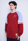 Polera Print bicolor mitchell and ness Talla XL 2