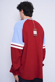 Polera Print bicolor mitchell and ness Talla XL 3