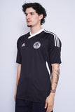 Polera Print negro ADIDAS Talla M 2