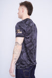 Polera Print bicolor ADIDAS Talla M 3